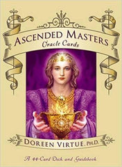 Ascended Masters Oracle Cards Cards – 26 Apr 2007
by Doreen Virtue PhD (Author) ISBN13: 9781401908089 ISBN10: 140190808X for USD 30.61