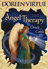 Angel Therapy Oracle Cards Cards – 30 Oct 2008
by Doreen Virtue PhD (Author) ISBN13: 9781401918330 ISBN10: 1401918336 for USD 26.72
