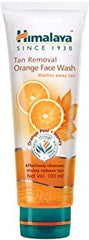 2 Pack of Himalaya Tan Removal Orange Face Wash, 100ml