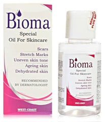 Buy Bioma Bio Oil (For Scars, Stretch Marks, Uneven Skin Tone, Aging & Dehydrated Skin) 60ml online for USD 13.64 at alldesineeds