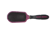 Buy Vega Plastic and Rubber Handled Cushioned Brush, Purple/Black online for USD 13.67 at alldesineeds