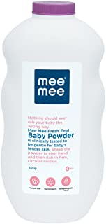 Mee Mee Baby Powder (Fresh Feel - 500 g (Single Pack))