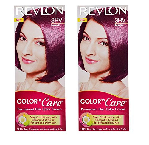 Buy 2 x Revlon Color n Care Hair Color - Burgundy 3RV online for USD 13.85 at alldesineeds