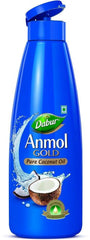 Dabur Anmol Gold Pure Coconut Oil, 500ml (Narrow Mouth) - alldesineeds