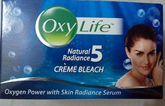 Buy 1 X 9gm Each-oxy Life Bleach Cream-5 Natural Radiance Bleach Cream-buy 2 Qty online for USD 9.93 at alldesineeds