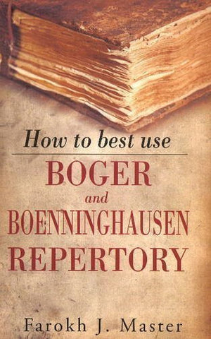Buy How to Best Use Boger & Boenninghausen Repertory [Jan 02, 2014] Master, online for USD 14.34 at alldesineeds
