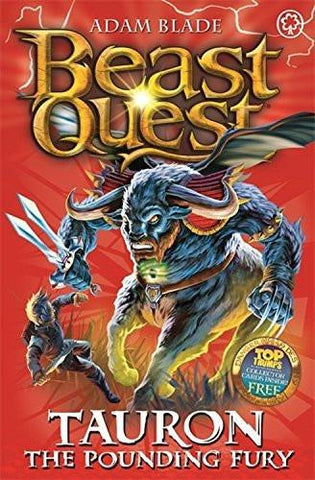 Beast Quest: 66: Tauron the Pounding Fury [Paperback] [Nov 01, 2014] Blade, Adam]