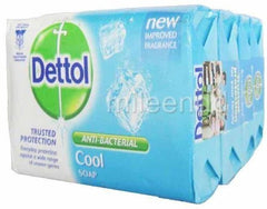 Buy Dettol 4pc 70g Anti Bacterial Soap Cool Trusted Protection online for USD 56.11 at alldesineeds