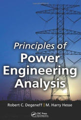 Principles of Power Engineering Analysis [Hardcover] [Dec 20, 2011]