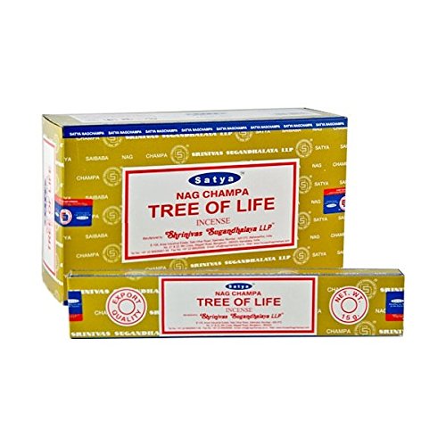 Satya Sai Baba - Nag Champa Series - Tree Of Life Incense Sticks Agarbatti ( box of 12 x15gm)