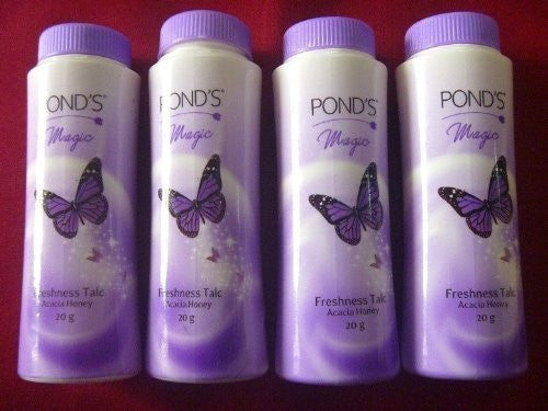 Buy 4 X Ponds Dreamflower Magic Face Freshnes Talcum Powder Brightening Talc 20g online for USD 7.97 at alldesineeds
