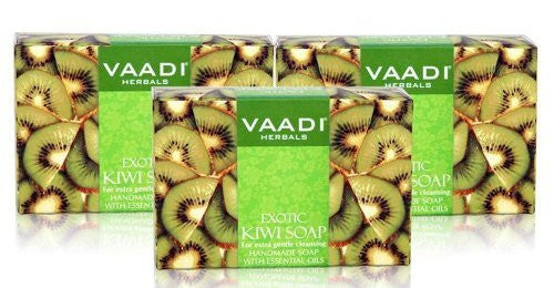 Buy Vaadi Herbals Exotic Kiwi Soap 3x75g online for USD 12.86 at alldesineeds
