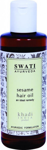 Buy Swati Ayurveda Sesame Hair Oil, 210ml online for USD 15.07 at alldesineeds