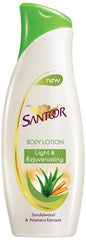 Santoor Light Moisturising Body Lotion, 300ml - alldesineeds