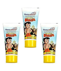 Buy 3  x Chhota Bheem Dento Shine Gel Toothpaste For Kids  80gms online for USD 22.57 at alldesineeds