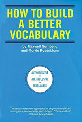 Buy How to Build a Better Vocabulary [Dec 01, 2005] Nurnberg, Maxwell online for USD 16.11 at alldesineeds