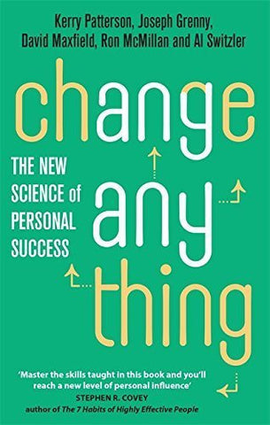 Buy Change Anything: The new science of personal success [Paperback] [May 01, online for USD 18.89 at alldesineeds
