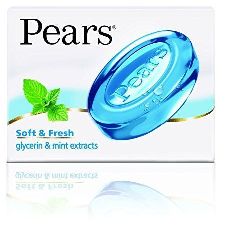 4 x Pears Soft & Fresh Soap Bar 125gms each - alldesineeds