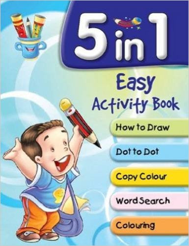 Buy 5 in 1 Easy Activity Book [Jul 14, 2015] Pegasus online for USD 15.32 at alldesineeds