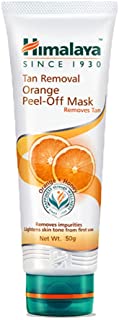 3 Pack of Himalaya Tan Removal Orange Peel-Off Mask, 50g