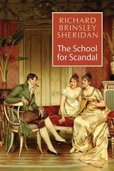 The School for Scandal [Jan 13, 2001] Sheridan, Richard Brinsley] [[ISBN:812480298X]] [[Format:Paperback]] [[Condition:Brand New]] [[Author:Sheridan, Richard Brinsley]] [[ISBN-10:812480298X]] [[binding:Paperback]] [[manufacturer:Peacock Books]] [[publication_date:2001-01-13]] [[brand:Peacock Books]] [[ean:9788124802984]] for USD 13.11