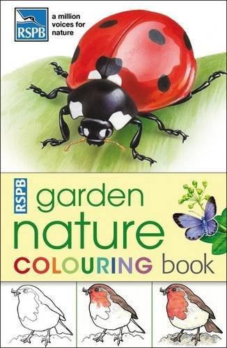 RSPB Garden Nature Colouring Book [Paperback] [May 15, 2013] Jonas, Carol; Bo]