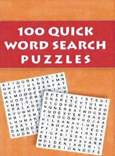 100 Quick Word Search Puzzles [Jul 24, 2012] Leads Press]