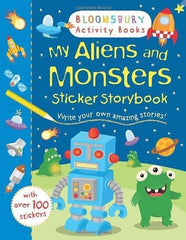 My Aliens and Monsters Sticker Storybook [Sep 02, 2013] Bloomsbury] Additional Details<br>
------------------------------



Package quantity: 1

 [[ISBN:1408845423]] [[Format:Paperback]] [[Condition:Brand New]] [[Author:Bloomsbury]] [[ISBN-10:1408845423]] [[binding:Paperback]] [[manufacturer:Bloomsbury Activity Books]] [[number_of_pages:24]] [[publication_date:2013-09-02]] [[brand:Bloomsbury Activity Books]] [[mpn:9781408845424]] [[ean:9781408845424]] for USD 13.43