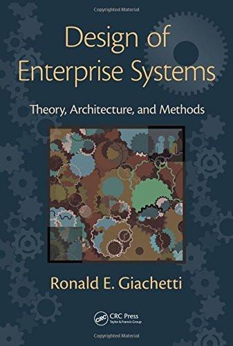 Design of Enterprise Systems: Theory, Architecture, and Methods [Hardcover]