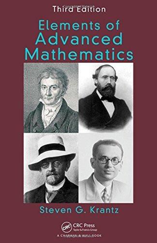 Elements of Advanced Mathematics, Third Edition [Hardcover] [Mar 19, 2012]