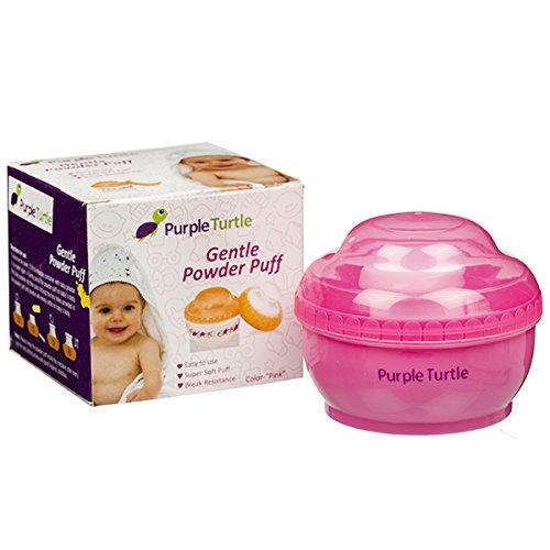 3 Pack Purple Turtle Gentle Powder Puff ( Color May Vary)
