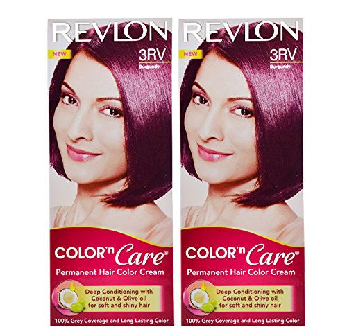 Buy Revlon Combo of Color N Care Hair Color - Burgundy 3Rv online for USD 17.31 at alldesineeds