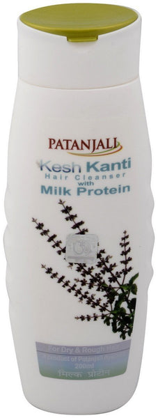 3 x Patanjali Kesh Kanti Milk Protein Hair Cleanser Shampoo, 200ml - alldesineeds