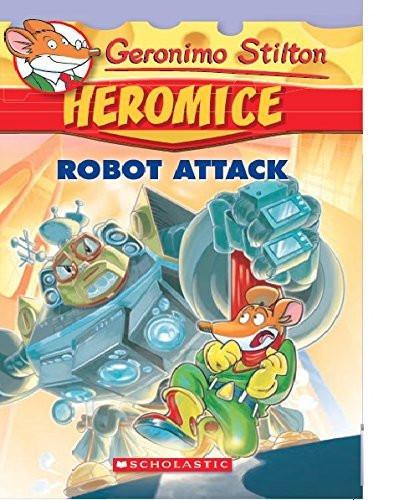 Heromice #2: Robot Attack [Paperback] GERONIMO STILTON] Additional Details<br>
------------------------------



Package quantity: 1

 [[Condition:New]] [[ISBN:9351033732]] [[binding:Paperback]] [[format:Paperback]] [[manufacturer:Scholastic India]] [[brand:Scholastic India]] [[ean:9789351033738]] [[ISBN-10:9351033732]] for USD 19.42