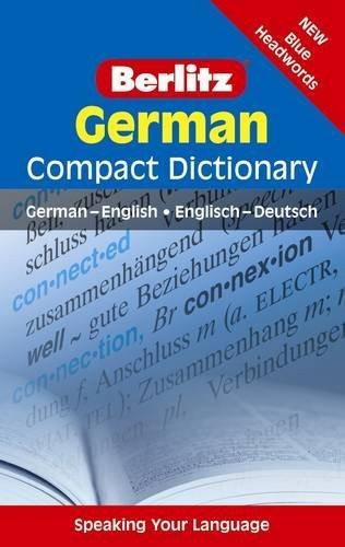 German Compact Dictionary Berlitz [Paperback] [Jul 15, 2007] Langenscheidt]