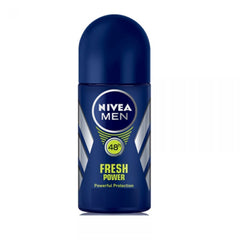 Nivea Men Fresh Power Roll-On Deodorant (50ml) (Pack of 2) - alldesineeds