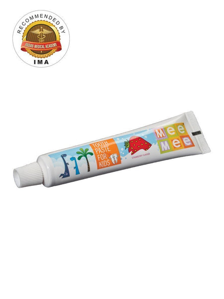 Mee Mee Fluoride-Free Strawberry Flavor Toothpaste 70g - alldesineeds