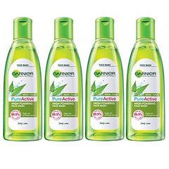 Buy Garnier Pure Active Neem + Tulsi High Foaming Face Wash (100g) (Pack of 4) online for USD 34.06 at alldesineeds
