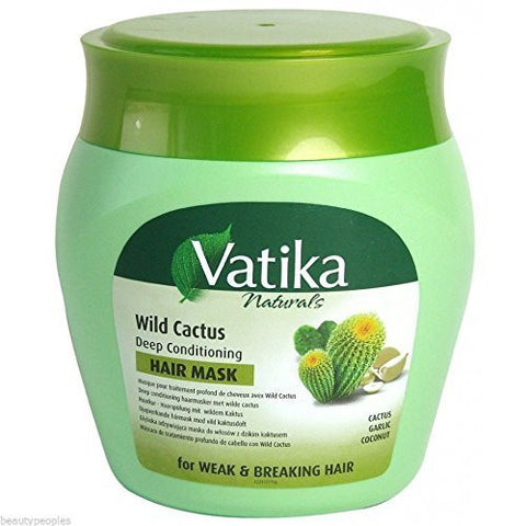 Buy Vatika Naturals Wild Cactus Deep Conditioning Hair Mask for Weak & Breaking online for USD 15.78 at alldesineeds