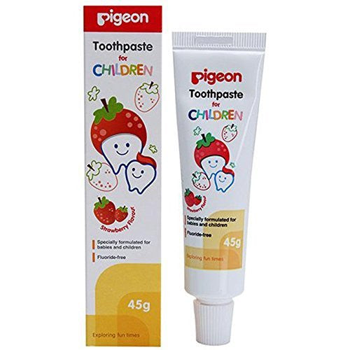Pigeon Children Toothpaste (Strawberry) 45g - alldesineeds
