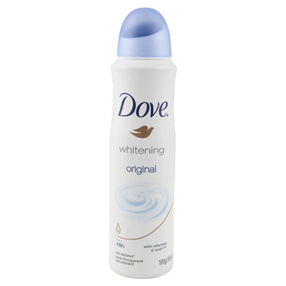Dove Whitening Original Deodorant 169ml - alldesineeds
