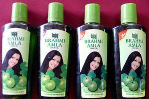 Buy 4 Pcs Bajaj BRAHMI Amla GOOSEBERRY Herbal Hair Oil 100ml X 4 Bottle online for USD 24.3 at alldesineeds