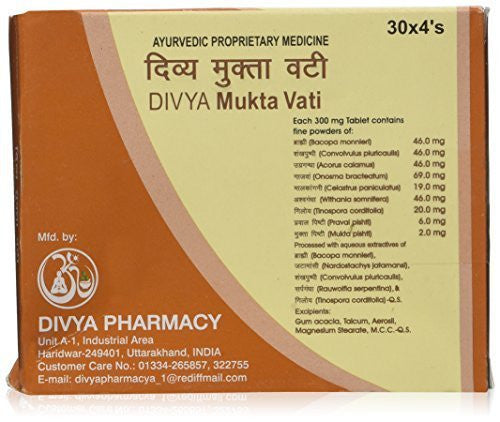 Divya Mukta Vati (120 Tablets) - alldesineeds