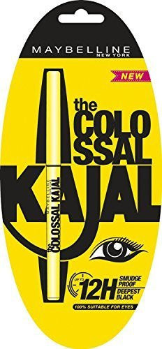Buy 5 X Maybelline Colossal Kajal, Black (Pack of 5) online for USD 59.31 at alldesineeds