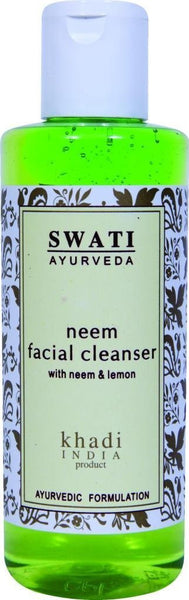 Buy Swati Ayurveda Neem Facial Cleanser (With Neem & Lemon) 210 Ml online for USD 16.04 at alldesineeds