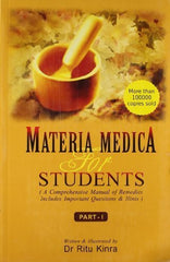 Buy Materia Medica for Students: A Conprehensive Manual of Remedies: Includes Important online for USD 18.94 at alldesineeds