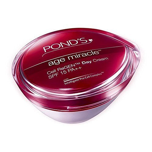 Buy 2 X Pond's Age Miracle Cell Regen Day Cream SPF 15 Pa++ 50 gms each online for USD 52.52 at alldesineeds