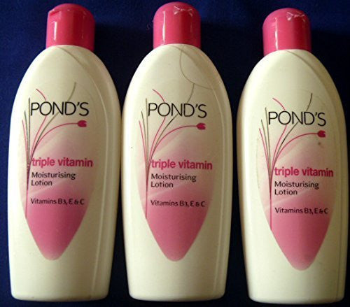 Buy 3 X Ponds Triple Vitamin Moisturising Body Lotion Soft Smooth Radiant Skin online for USD 16.88 at alldesineeds