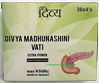 2 x PATANJALI Madhunashini Vati with 120 Tabs
