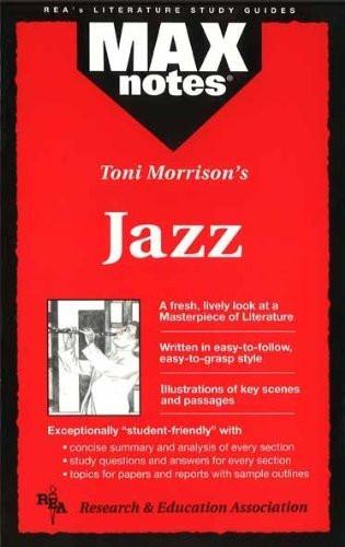 Jazz (MAXNotes Literature Guides) [Paperback] [Mar 19, 1996] Bullock, Celeste]